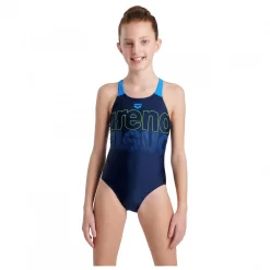 Arena - Girl's V Back Graphic - Maillot De Bain -Swim Zone Soldes arena girls v back graphic maillot de bain detail 4