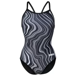 Arena - Women's Lightdrop Back Marbled - Maillot De Bain