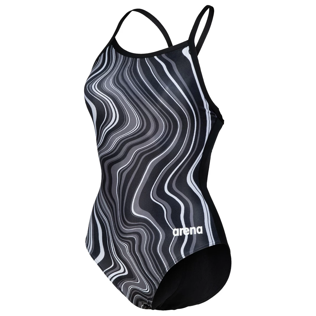 Arena - Women's Lightdrop Back Marbled - Maillot De Bain 2 Arena - Women's Lightdrop Back Marbled - Maillot De Bain – Image 2