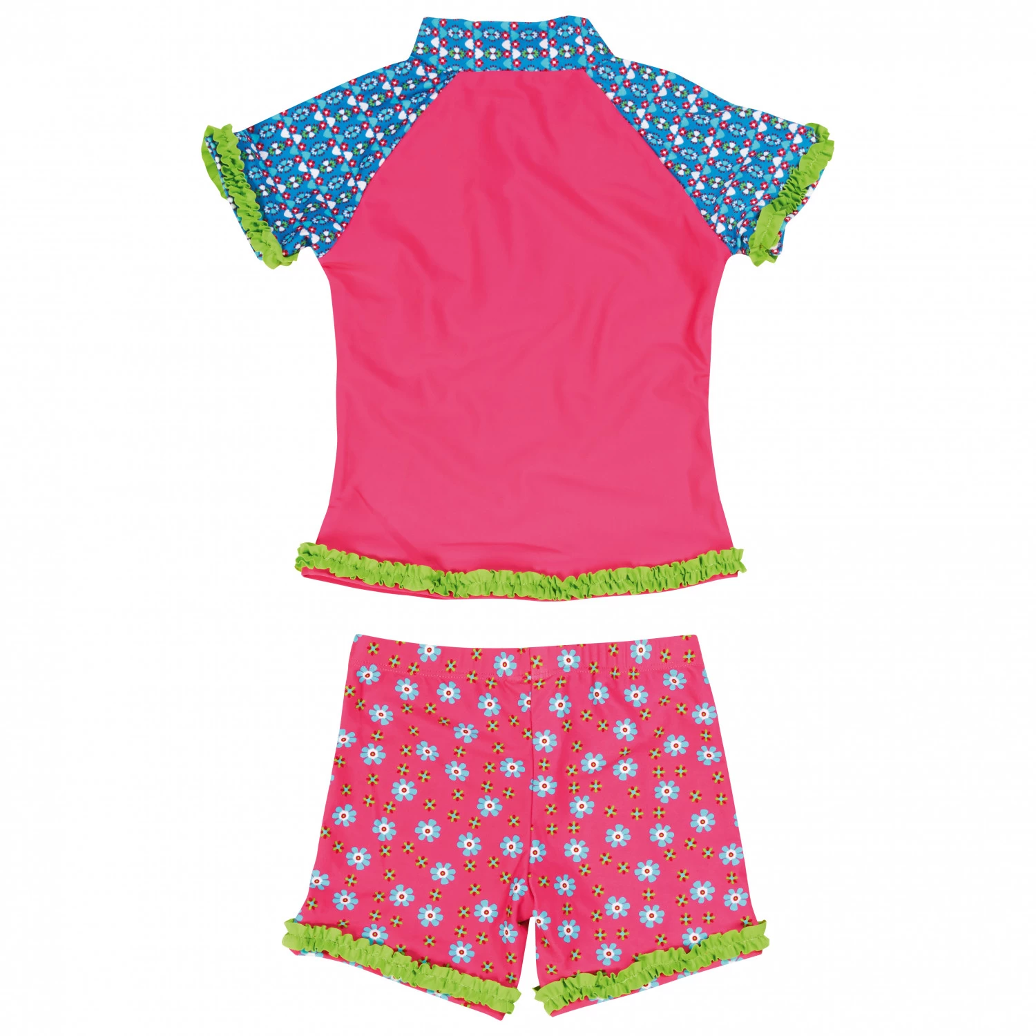 Playshoes - Kid's UV-Schutz Bade-Set Blumen - Lycra 2 Playshoes - Kid's UV-Schutz Bade-Set Blumen - Lycra – Image 2