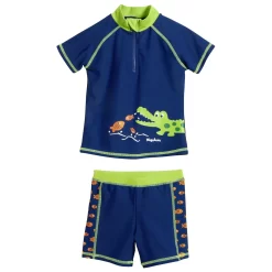 Playshoes - Kid's UV-Schutz Bade-Set Krokodil - Lycra 5 Playshoes - Kid's UV-Schutz Bade-Set Krokodil - Lycra -Swim Zone Soldes playshoes kids uv schutz bade set krokodil lycra 1