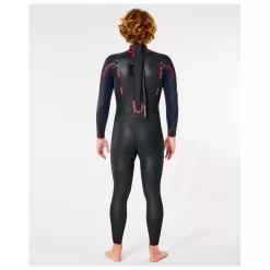 Rip Curl - Omega 3/2 GB Back Zip Steamer - Combinaison De Surf -Swim Zone Soldes rip curl omega 3 2 gb back zip steamer combinaison de surf detail 6