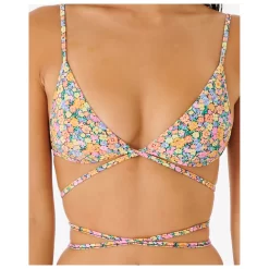 Rip Curl - Women's Afterglow Floral Wrap Tri Top - Haut De Maillot 10 Rip Curl - Women's Afterglow Floral Wrap Tri Top - Haut De Maillot -Swim Zone Soldes rip curl womens afterglow floral wrap tri top haut de maillot detail 5