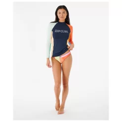 Rip Curl - Women's Day Break L/S UPF Top - Lycra 9 Rip Curl - Women's Day Break L/S UPF Top - Lycra -Swim Zone Soldes rip curl womens day break l s upf top lycra detail 4