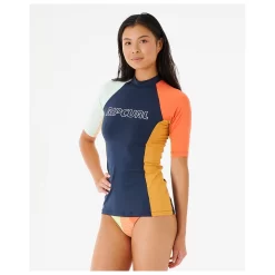 Rip Curl - Women's Day Break S/S UPF Top - Lycra 8 Rip Curl - Women's Day Break S/S UPF Top - Lycra -Swim Zone Soldes rip curl womens day break s s upf top lycra detail 3