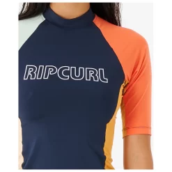 Rip Curl - Women's Day Break S/S UPF Top - Lycra 10 Rip Curl - Women's Day Break S/S UPF Top - Lycra -Swim Zone Soldes rip curl womens day break s s upf top lycra detail 5