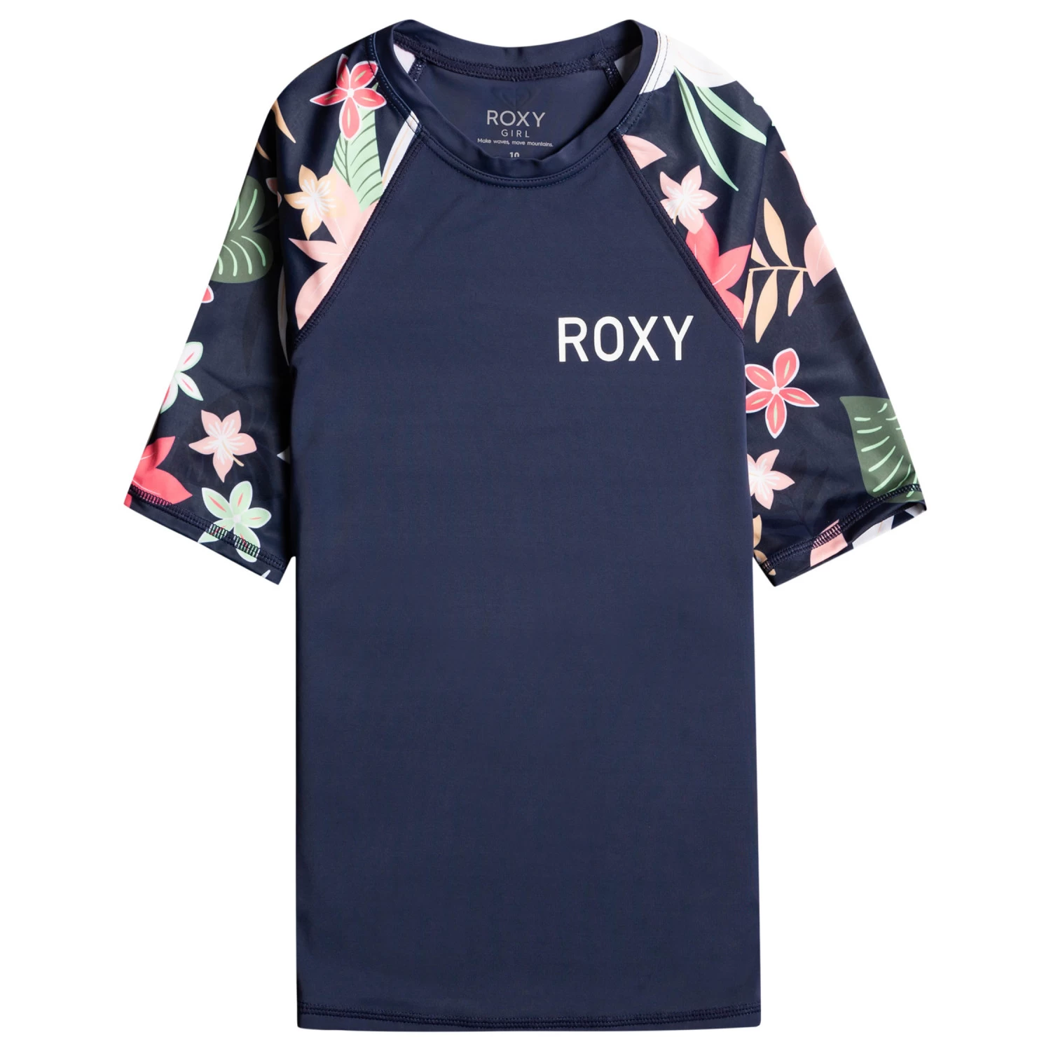 Roxy - Kid's Printed Sleeves S/S - Lycra 1 Roxy - Kid's Printed Sleeves S/S - Lycra