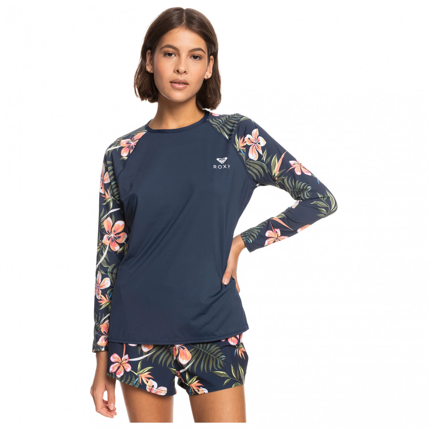 Roxy - Women's Lycra Printed L/S - Lycra 2 Roxy - Women's Lycra Printed L/S - Lycra – Image 2