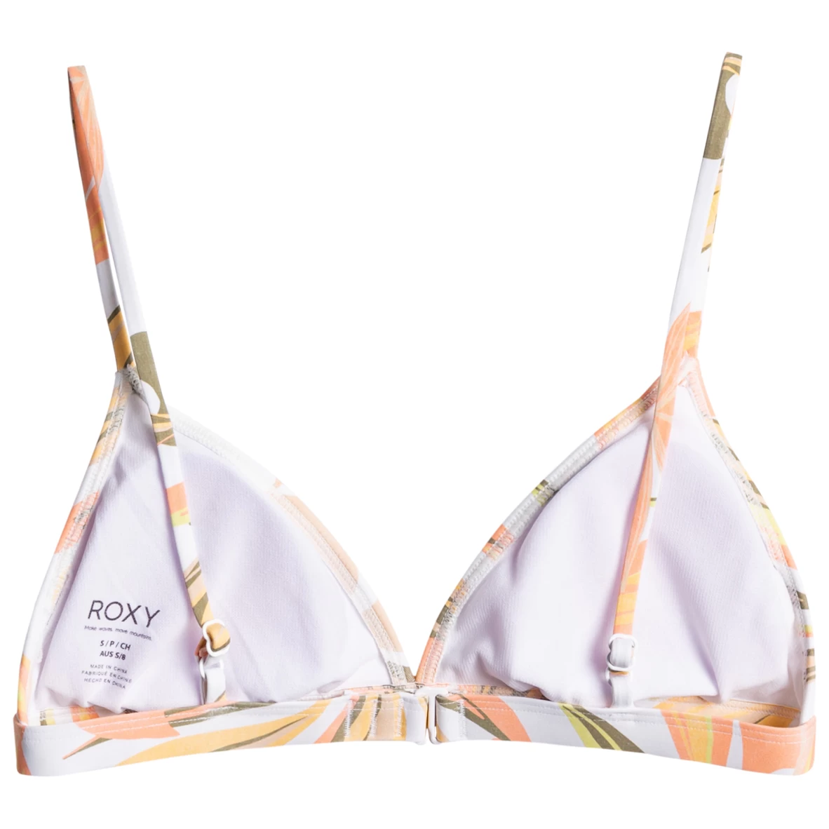 Roxy - Women's Printed Beach Classics Fixed Tri - Haut De Maillot 2 Roxy - Women's Printed Beach Classics Fixed Tri - Haut De Maillot – Image 2