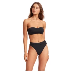 Seafolly - Women's Collective Bustier Bandeau - Haut De Maillot -Swim Zone Soldes seafolly womens collective bustier bandeau haut de maillot detail 3