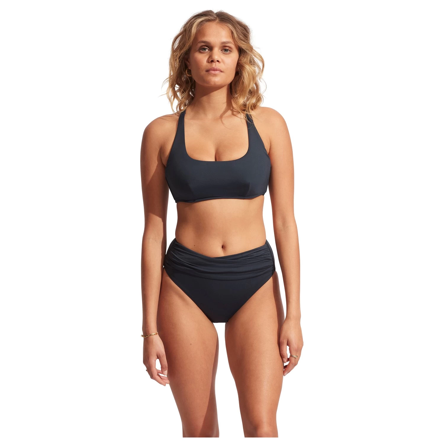 Seafolly - Women's Collective High Waist Wrap Front Pant - Bas De Maillot 3 Seafolly - Women's Collective High Waist Wrap Front Pant - Bas De Maillot – Image 3