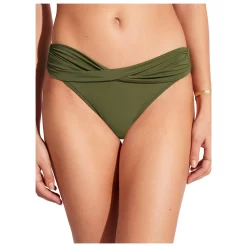 Seafolly - Women's Collective Twist Band Hipster - Bas De Maillot 8 Seafolly - Women's Collective Twist Band Hipster - Bas De Maillot -Swim Zone Soldes seafolly womens collective twist band hipster bas de maillot detail 3