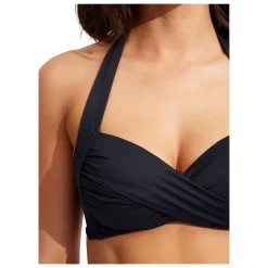 Seafolly - Women's Collective Twist Soft Cup Halter - Haut De Maillot 7 Seafolly - Women's Collective Twist Soft Cup Halter - Haut De Maillot -Swim Zone Soldes seafolly womens collective twist soft cup halter haut de maillot detail 3