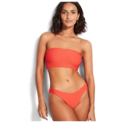 Seafolly - Women's Essentials High Rise - Bas De Maillot 10 Seafolly - Women's Essentials High Rise - Bas De Maillot -Swim Zone Soldes seafolly womens essentials high rise bas de maillot detail 5