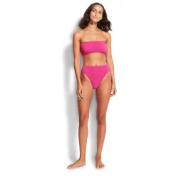 Seafolly - Women's Sea Dive High Rise Pant - Bas De Maillot 8 Seafolly - Women's Sea Dive High Rise Pant - Bas De Maillot -Swim Zone Soldes seafolly womens sea dive high rise pant bas de maillot detail 3