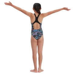 Speedo - Kid's Allover Medalist - Maillot De Bain 7 Speedo - Kid's Allover Medalist - Maillot De Bain -Swim Zone Soldes speedo kids allover medalist maillot de bain detail 3