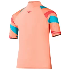 Speedo - Kid's Printed S/S Sun Top - Lycra 9 Speedo - Kid's Printed S/S Sun Top - Lycra -Swim Zone Soldes speedo kids printed s s sun top lycra 2