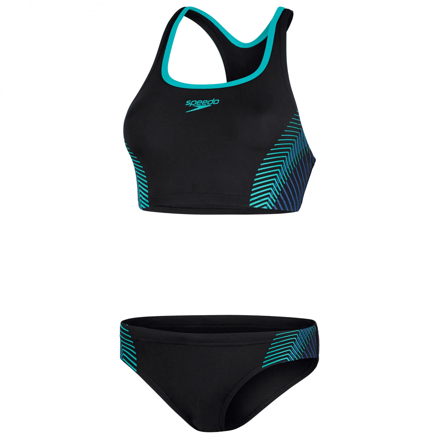 Speedo - Women's Placement Racerback 2 Piece - Bikini 5 Speedo - Women's Placement Racerback 2 Piece - Bikini – Image 5