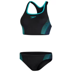 Speedo - Women's Placement Racerback 2 Piece - Bikini