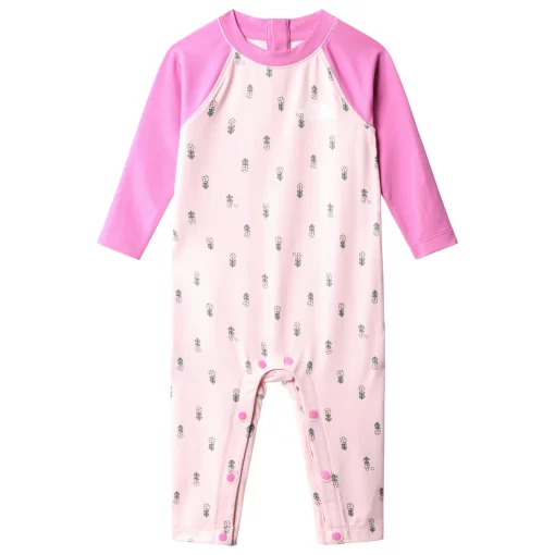 The North Face - Baby's Amphibious Sun One Piece - Lycra -Swim Zone Soldes the north face babys amphibious sun one piece lycra