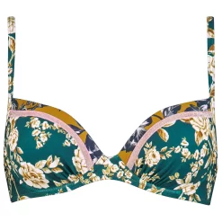 Watercult - Women's Bikini Top Ottomane Flower 2 - Haut De Maillot